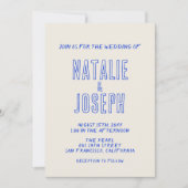 Hand-geschreven Kleurrijke Retro Unieke QR Code Br Kaart (Voorkant)