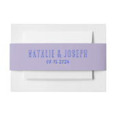 Hand-geschreven Kleurrijke Vette Retro Unieke Brui Uitnodigingen Wikkel (Voorkant Voorbeeld)