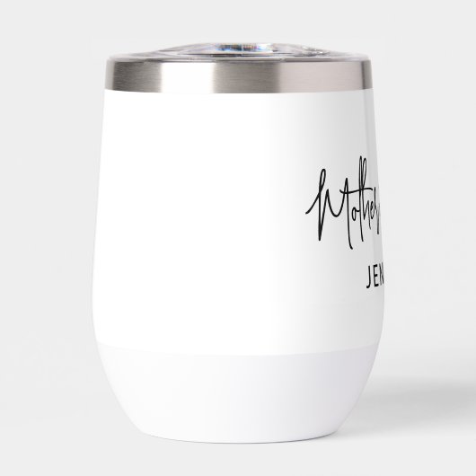 Hand Geschreven Moeder van de Bruid Script (Voorkant)