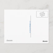 Hand getekend - Blue WHALE - Conservation - Natuur Briefkaart (Achterkant)