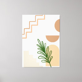 Hand getekend Boho Wall Art #1 Canvas Afdruk