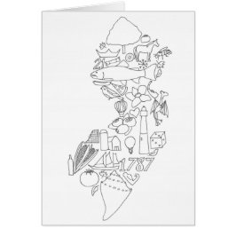 Hand getekend Dit is Jersey wenskaart