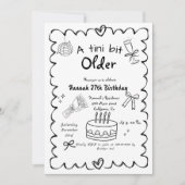 Hand getekend een klein beetje oudere Martini verj Kaart (Voorkant)