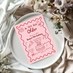 Hand getekend een klein beetje oudere Martini verj Kaart