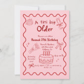 Hand getekend een klein beetje oudere Martini verj Kaart (Voorkant)