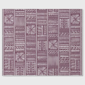  hand getekend  etnische stijl naadloze P Cadeaupapier (Vlak)