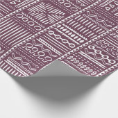  hand getekend  etnische stijl naadloze P Cadeaupapier (Hoek)