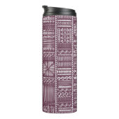  hand getekend  etnische stijl naadloze P Thermosbeker (Geroteerd rechts)