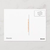 Hand getekend - FERRET - Behoud -Natuur- Briefkaart (Achterkant)