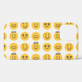 Hand Getekend Gelukkig Emoji Patroon Case-Mate iPhone Case (Achterkant (horizontaal))
