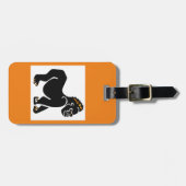 Hand getekend - GORILLA - Primaat - Wildlife -Sina Bagagelabel (Voorkant horizontaal)