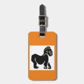 Hand getekend - GORILLA - Primaat - Wildlife -Sina Bagagelabel (Voorkant verticaal)