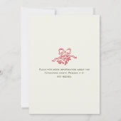 Hand getekend grillig kerstfeest kaart (Achterkant)