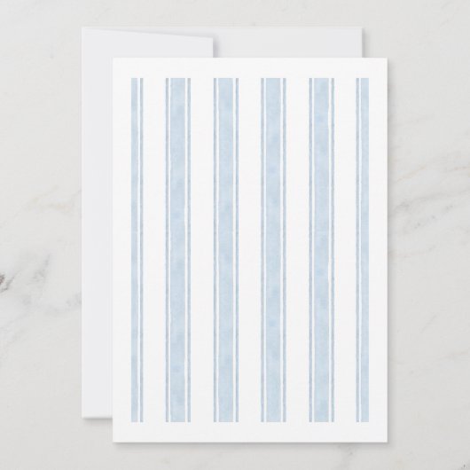 Hand getekend Italiaans eten bruiloft Save The Date (Achterkant)