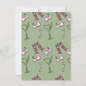 Hand getekend Laten we Elfed up kerstfeest krijgen Kaart (Achterkant)