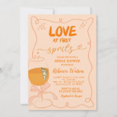 Hand getekend Liefde op First Spritz Vrijgezellenf Kaart (Voorkant)