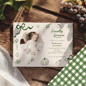 Hand getekend lokaal geteeld Boerderij 1e verjaard Kaart