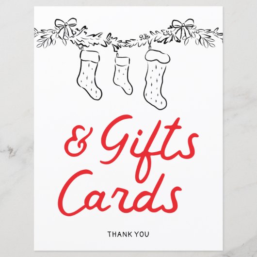 Hand getekend Merry Little Baby shower Gifts & Kaa (Voorkant)