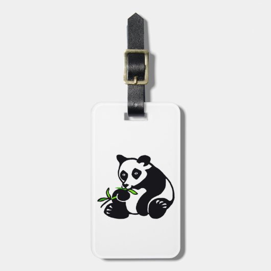 Hand getekend - PANDA Beer - Behoud Bagagelabel (Voorkant verticaal)