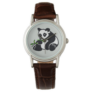 Hand getekend - PANDA Beer - China - Wildlife Horloge