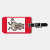 Hand getekend - QUOKKA - wildlife - Australië- Bagagelabel (Voorkant horizontaal)