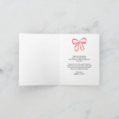 Hand getekend vrolijk klein Baby shower dank u Bedankkaart (Binnen)