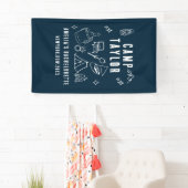 Hand getekende Camp Bachelorette op maat  Spandoek (Insitu)