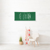 Hand getekende Camp Bachelorette op maat Spandoek (Insitu)