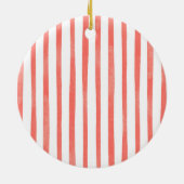 Hand Getekende Eerste Kerst Verloving Keramisch Ornament (Achterkant)