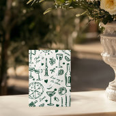 Hand-getekende geïllustreerde bruiloft welkom cade medium cadeauzakje