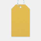 Hand-getekende geïllustreerde bruiloft welkom cadeaulabel (Achterkant)