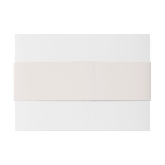 Hand getekende grillige lint uitnodiging buik band uitnodigingen wikkel (Achterkant Voorbeeld)