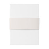 Hand getekende grillige lint uitnodiging buik band uitnodigingen wikkel (Achterkant Voorbeeld)