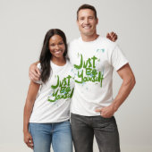 Hand - getekende ‘Just Be Yourself’ Inspirerend T- T-shirt (Unisex)