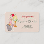 Hand getekende kerst Vrijgezellenfeest Deel een re Informatiekaartje (Voorkant)