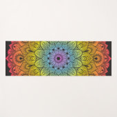 Hand Getekende Mandela 1  Yogamat (Voorkant (horizontaal))