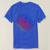 Hand getrokken Abstracte Mandala T-shirt (Design voorkant)