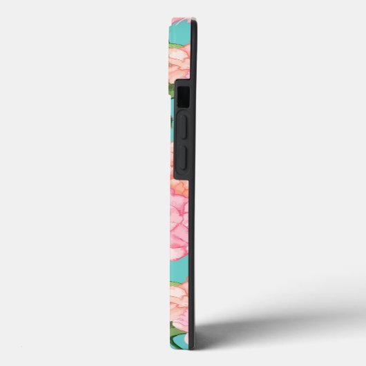 Hand getrokken anjer bloem Case-Mate iPhone case (Achterkant / Links)