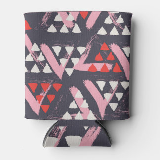 Hand-getrokken artistieke patroonvertoning blikjeskoeler