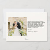 Hand getrokken auto Doodle Modern Pas getrouwd Chr Feestdagenkaart (Achterkant)