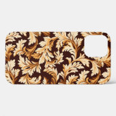 Hand getrokken barokke bladeren: stijlvolle elegan Case-Mate iPhone case (Achterkant (horizontaal))