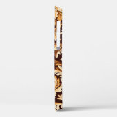 Hand getrokken barokke bladeren: stijlvolle elegan Case-Mate iPhone case (Achterkant / Links)