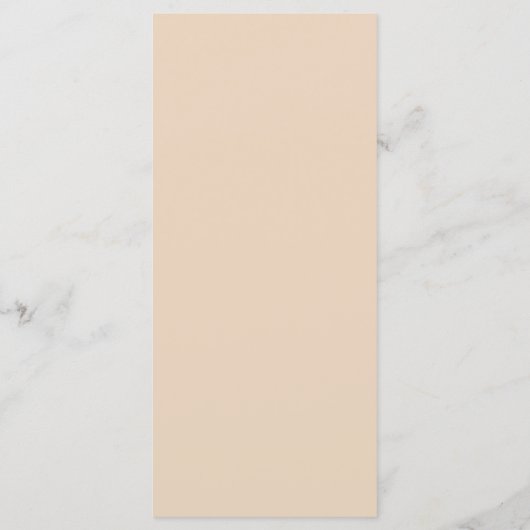 Hand getrokken beige palmboom Boho Beach bruiloft Menu (Achterkant)