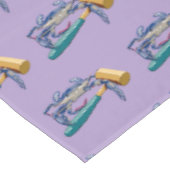 Hand getrokken blauwe krab met hamer Mallet Crab B Tafelkleed (Gekanteld)
