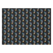 Hand getrokken blauwe krab met hamer Mallet Crab B Tafelkleed (Voorkant (Horizontaal))