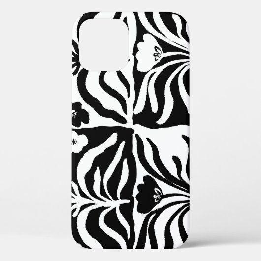 Hand getrokken bloemen: Abstract Case-Mate iPhone Case (Achterkant)
