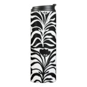 Hand getrokken bloemen: Abstract Thermosbeker (Gedraaid links)