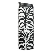 Hand getrokken bloemen: Abstract Thermosbeker (Geroteerd rechts)
