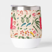 Hand getrokken Bloemen Vogels Bijen Botanische Mon (Rechts)