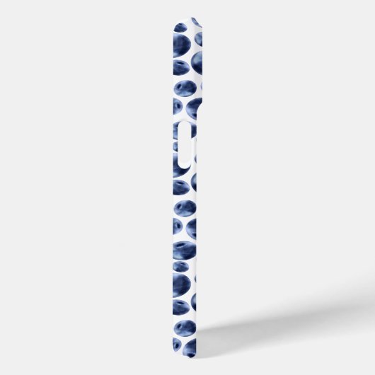 Hand getrokken Blueberries Fruit Patroon Case-Mate iPhone Case (Achterkant / Rechts)